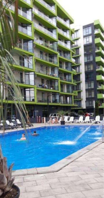 Alezzy Beach Apartament Prima Linie La Mare Navodari Ngoại thất bức ảnh