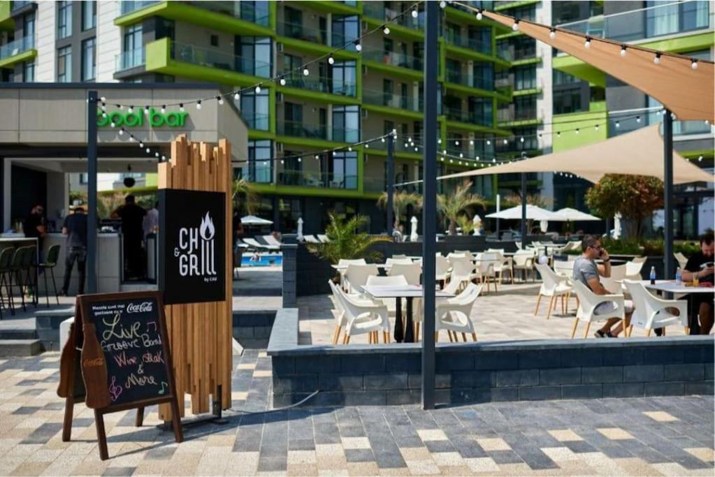 Alezzy Beach Apartament Prima Linie La Mare Navodari Ngoại thất bức ảnh