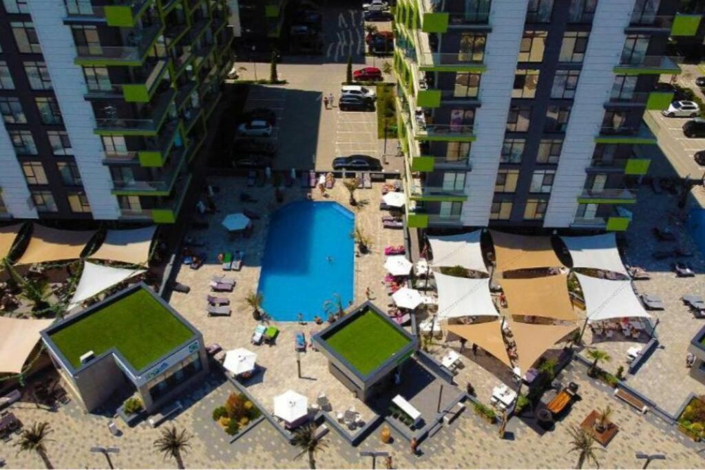Alezzy Beach Apartament Prima Linie La Mare Navodari Ngoại thất bức ảnh